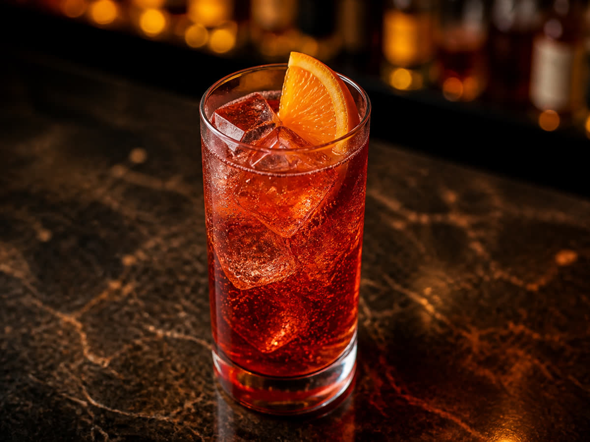 Americano cocktail recipe