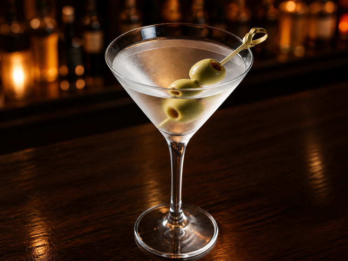 Vodka Martini cocktail recipe
